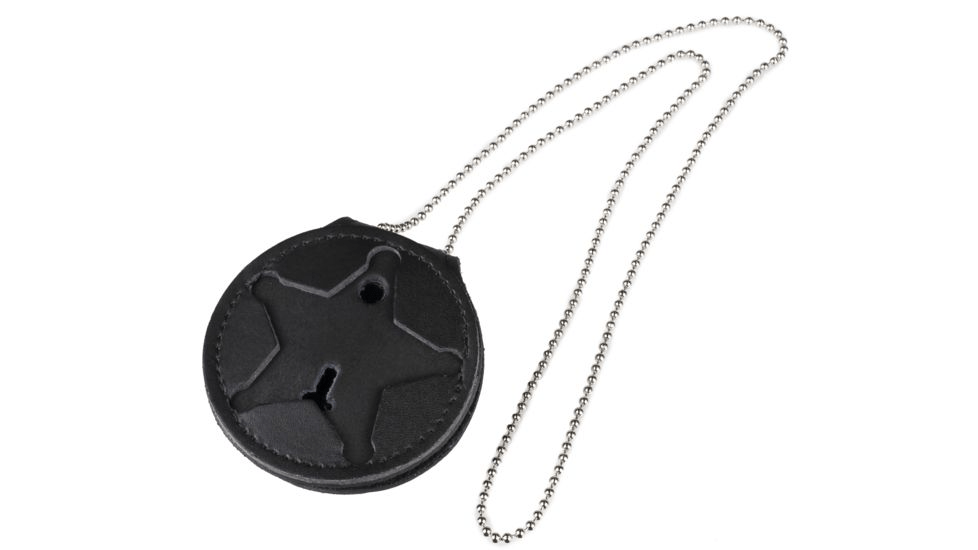 Hero's Pride Deluxe Round Badge Holder - 3'' - Recessed Cutout 9155R - Badges & Accessories